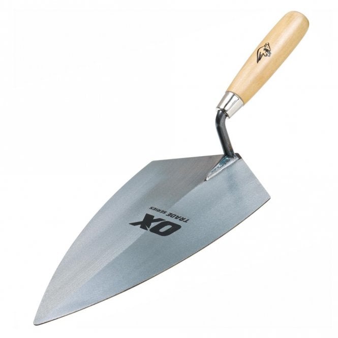 OX-T017528 OX Trade Brick Trowel Philadelphia - Wooden 11