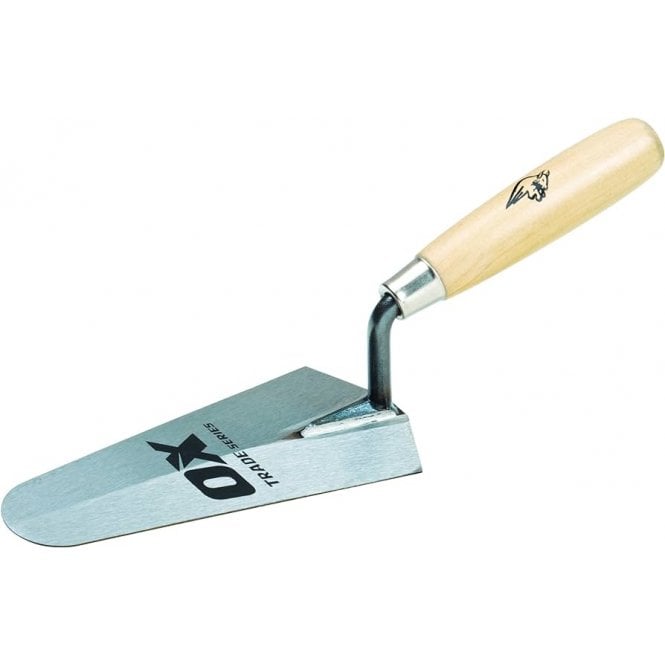 OX-T017718 OX Trade Gauging Trowel - Wooden Handle  7