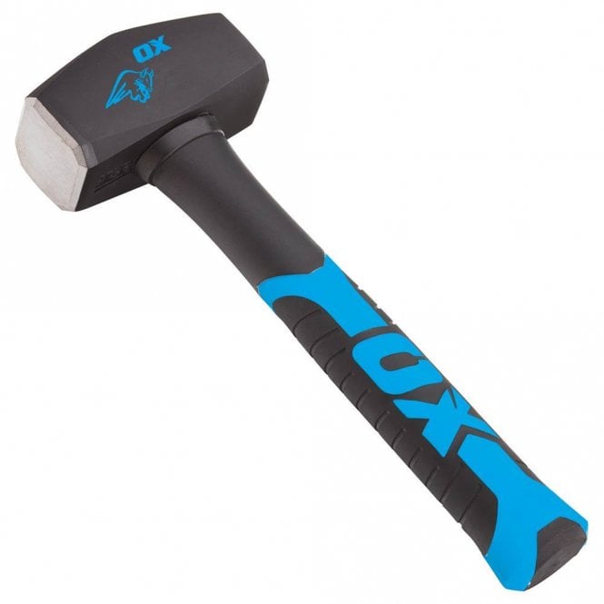 OX-T081302 OX Trade Fibreglass Handle Club Hammer - 2.5 lb