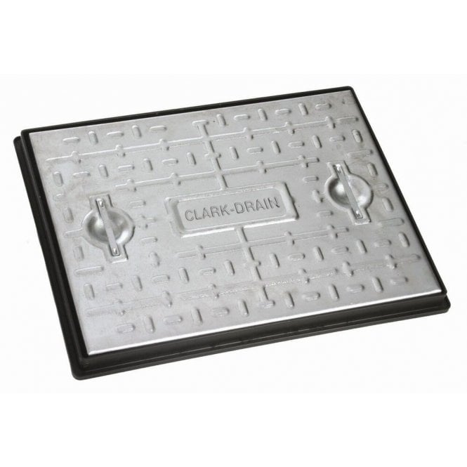 PC6CG - 10 Tonne 600mm x 450mm Steel Manhole Cover