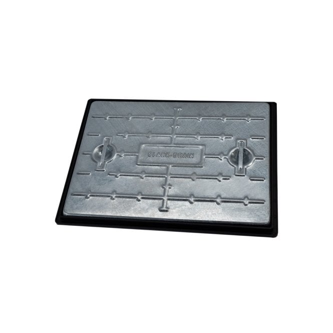 PC6EG - 25 Tonne 600mm x 450mm Steel Manhole Cover