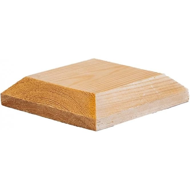 PEAKED TIMBER POST CAPS 120 X 120