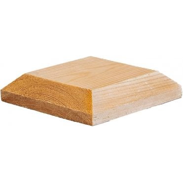 PEAKED TIMBER POST CAPS 120 X 120