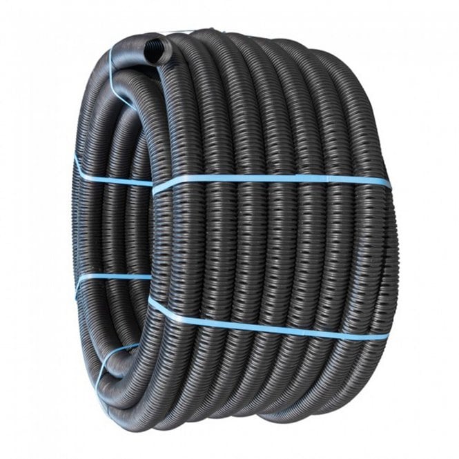 PERFORATED LAND DRAINAGE PIPE 60MM CUT PER METRE