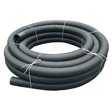 PERFORATED LAND DRAINAGE PIPE 80MM CUT PER METRE
