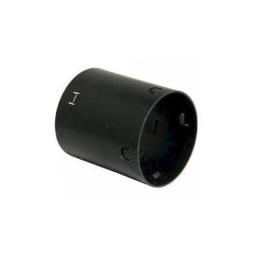 PERFORATED LAND DRAINAGE PIPE COUPLER 80MM