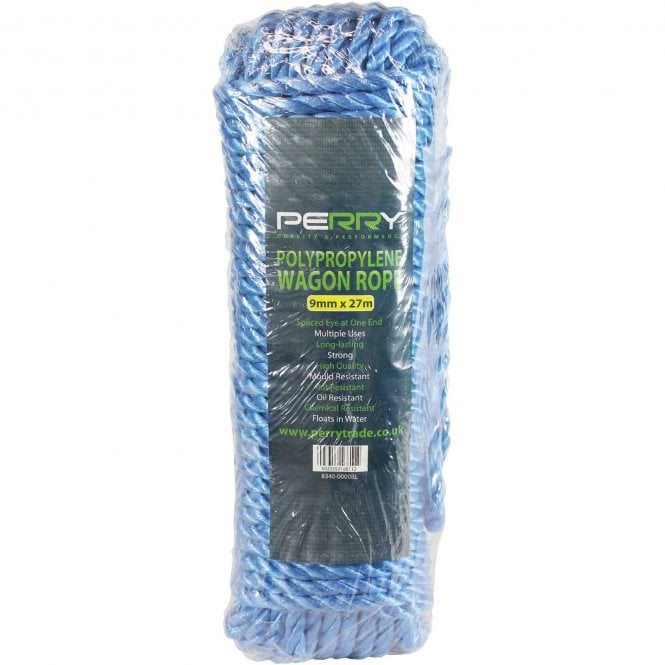 Polypropylene Wagon Rope 9mm 27m 8340-0000BL