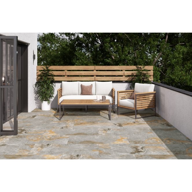 PORCELAIN ARDESIA GREY 1200 x 600MM PER SQ MTR