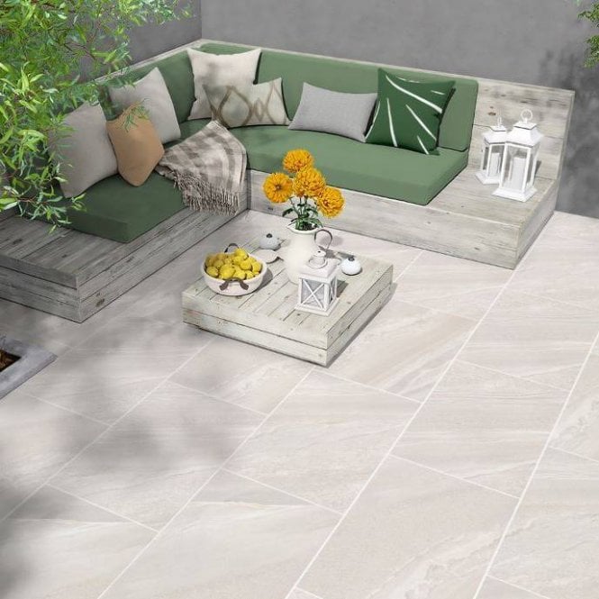 PORCELAIN CHESHIRE WHITE 900x600mm       *PER FLAG*