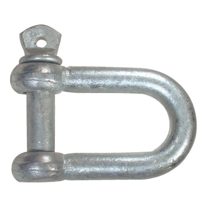 Prepacked Dee Shackles 12mm Zinc 312-PP0012ZP