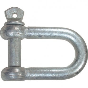 Prepacked Dee Shackles 12mm Zinc 312-PP0012ZP