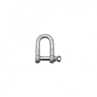 Prepacked Dee Shackles 8mm Zinc 312-PP0008ZP