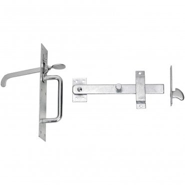 Prepacked Heavy Suffolk Latches 3" Gates Galv 50/4LPP000GV