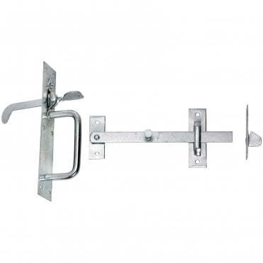 Prepacked Light Suffolk Gate Latch Sets Zinc 20/2PP000ZP
