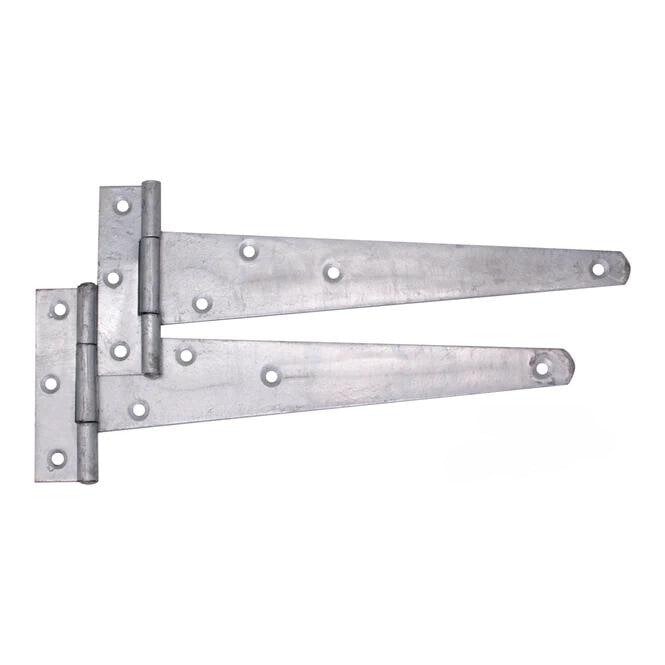 Prepacked Light Tee Hinges 300mm Galv 121APP0300ZP