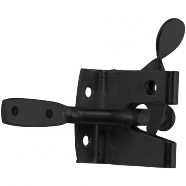 Prepacked Medium Auto Gate Catches Black 1932PP0000BK
