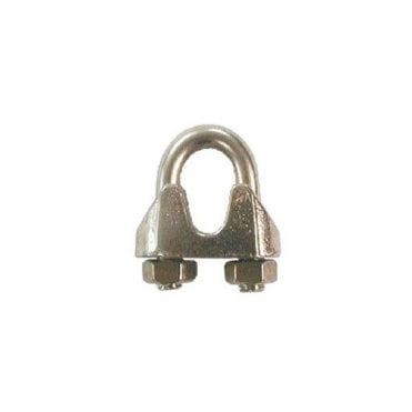 Prepacked Wire Rope Grips 3mm Zinc 840-PP0003ZP