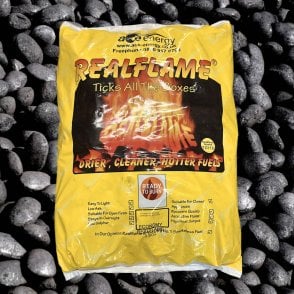 Realflame Smokess Ovoid 20KG Duck Egg Coal (Yellow Bag)