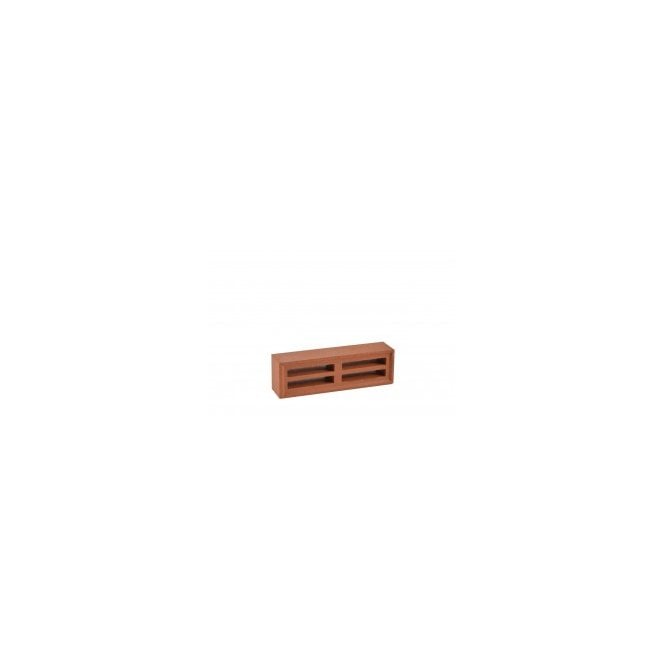 RED 9x3 LOUVRE airbrick