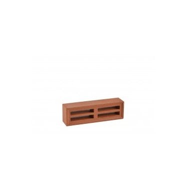 RED 9x3 LOUVRE airbrick