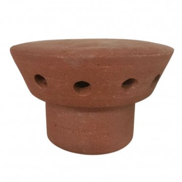 RED clay flue vent/elephants foot