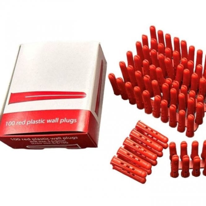 RED WALL PLUGS BOX/100