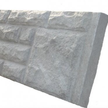 ROCK FACED BASE PANELS 6' X 1'