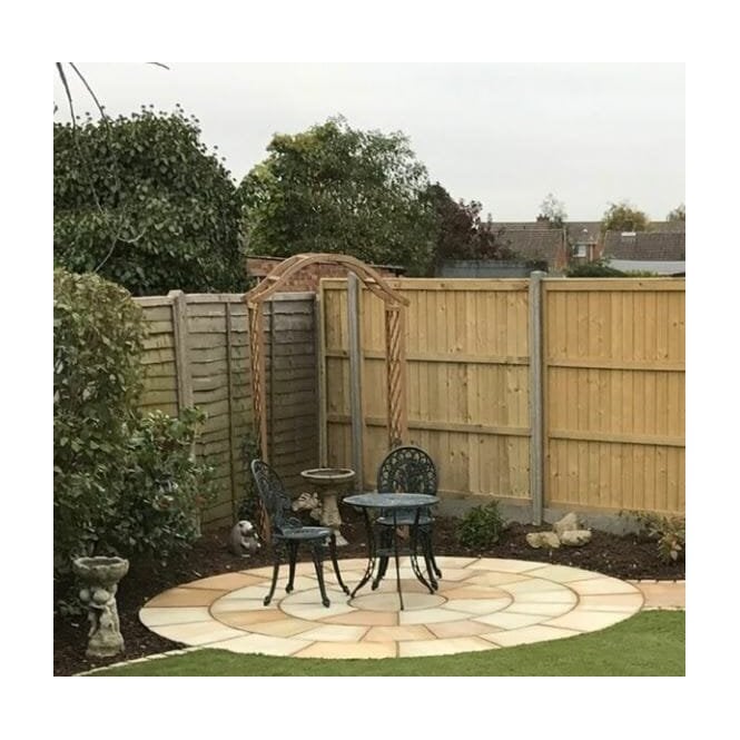 Sandstone Circle Golden Fossil 3.0m Inc Sq.Kit       Talasey