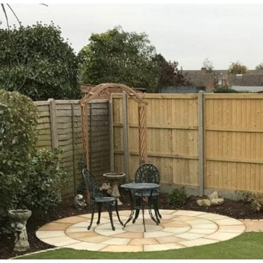 Sandstone Circle Golden Fossil 3.0m Inc Sq.Kit       Talasey