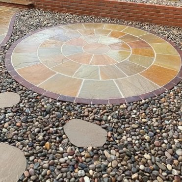 Sandstone Circle Harvest/Camel 3.0m Inc Sq.Kit       Talasey