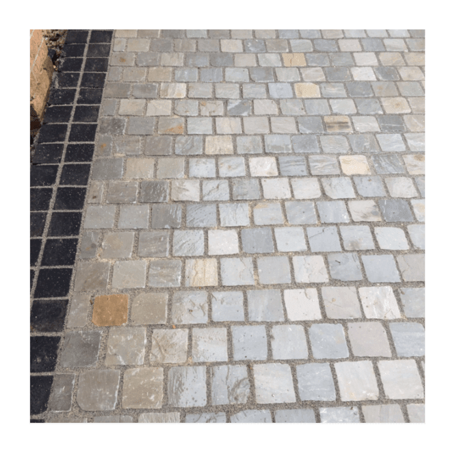 Sandstone Cobble Kandla Grey 100x100mm          *PER PIECE*