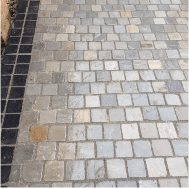 Sandstone Cobble Kandla Grey 100x100mm          *PER PIECE*