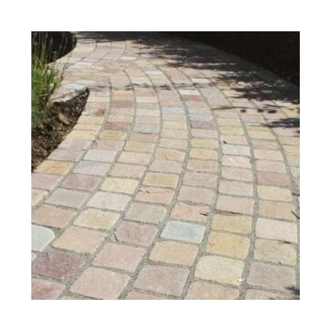 Sandstone Cobble Raj/Lakeland 100x100mm         *PER PIECE*