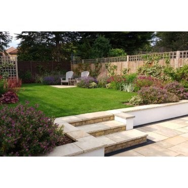 Sandstone Coping Golden Fossil 600x290mm         *PER PIECE*