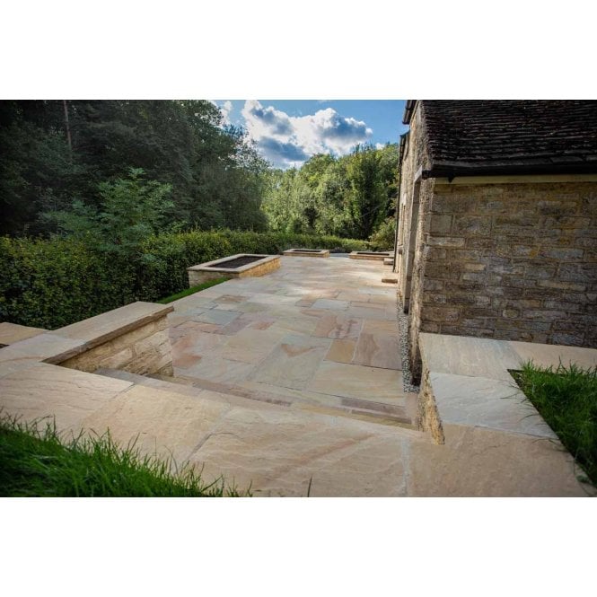 Sandstone Coping Harvest/Camel 600x290mm         *PER PIECE*