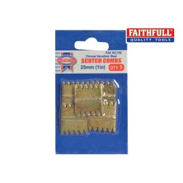 SCUTCH COMB BIT (5) 25MM