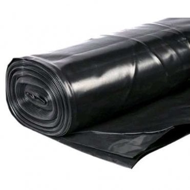 SHEETING - BLACK DPM 1200g (VISQUEEN) 4M X 25M PER ROLL