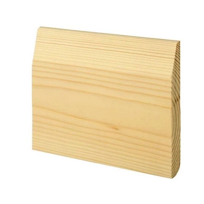 SKIRTING DUAL PATTERN REDWOOD 19 X 100 PER 4.5m Length