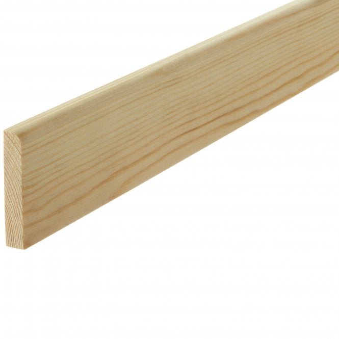SKIRTING PENCIL ROUND REDWOOD 19 X 75 PER 4.2m Length