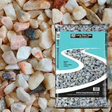 SMALL BAG BLOSSOM/FLAMINGO 20MM CHIPPINGS