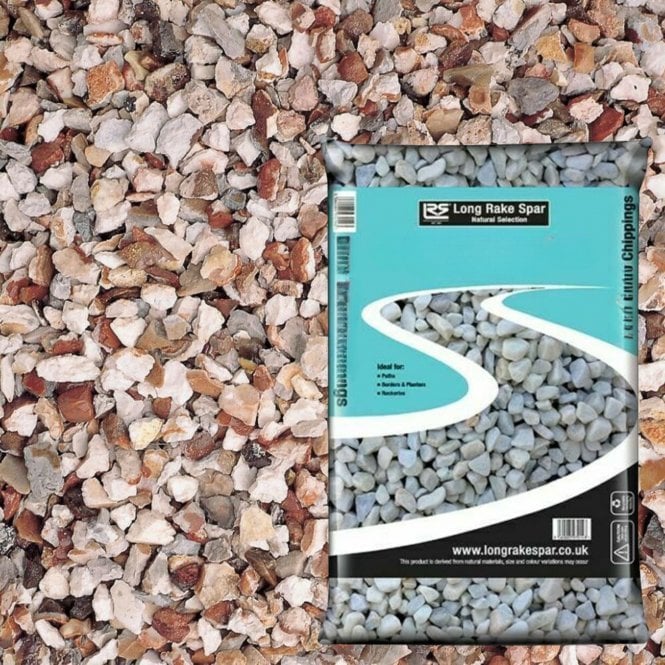 SMALL BAG DURITE SPAR (PINK MULTI FLINT)