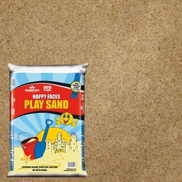 SMALL BAG HAPPY FACES PLAY SAND