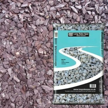 SMALL BAG PLUM SLATE 20MM CHIPPINGS