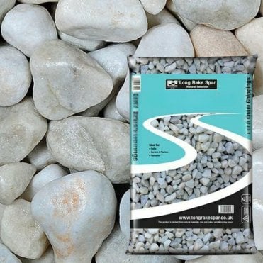 SMALL BAG POLAR WHITE PEBBLES 20-40MM