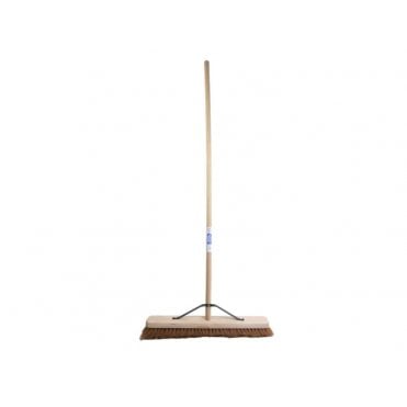 Soft Coco Broom with Stay 600mm (24in) FAIBRCOCO24H