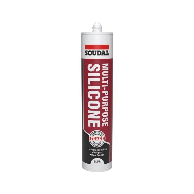 SOUDAL GEN M/P SILICONE CLEAR