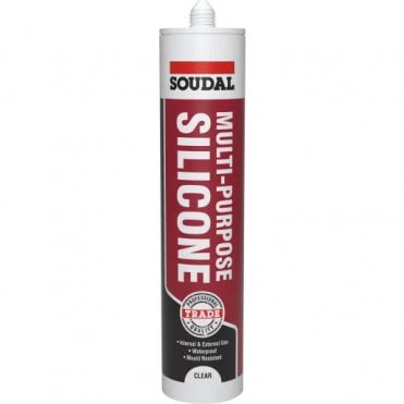 SOUDAL GEN M/P SILICONE CLEAR