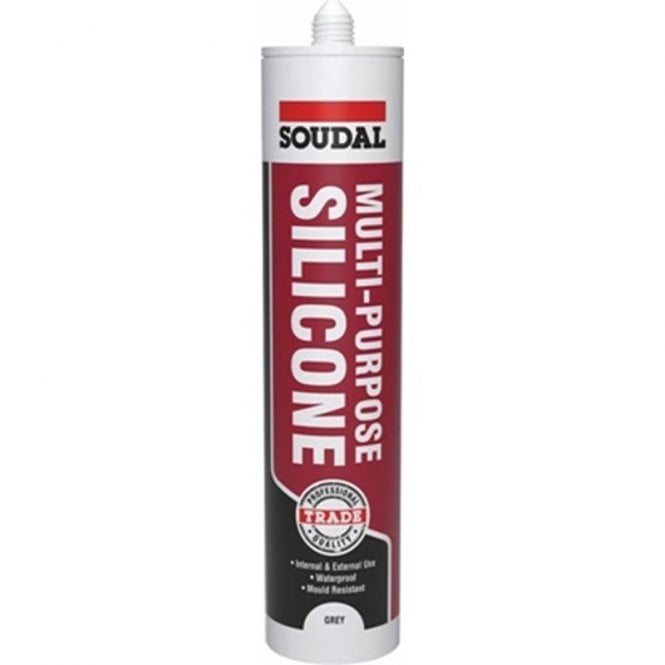 SOUDAL GEN M/P SILICONE GREY
