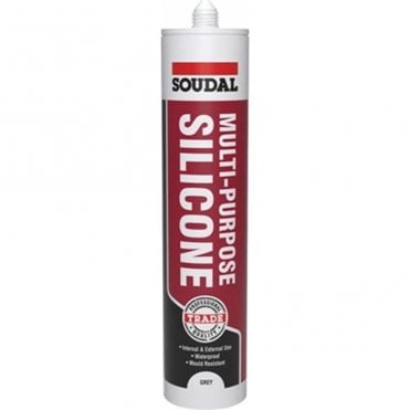SOUDAL GEN M/P SILICONE GREY
