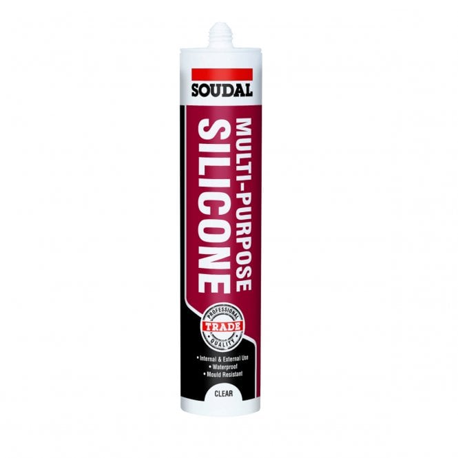 SOUDAL GEN M/P SILICONE WHITE